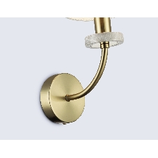 Настенный светильник Ambrella light LH75359 SB/WH бронза/белый E14 max 40W 140*205*350
