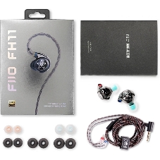 Проводные наушники FiiO FH11 черный, внутриканальные, Jack 3.5 мм
