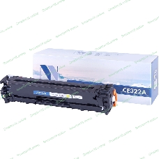 Картридж лазерный NVPrint совместимый HP CE322A Yellow для LJ Color CP1525 (1300k)