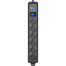 Сетевой фильтр Surge protector Pilot S Max (5 euros + 1GP), 15A/3.5kVA, automatic, 1.8 m, graphite