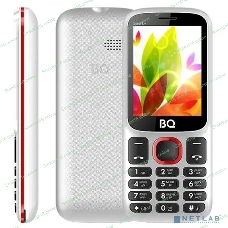 Мобильный телефон BQ 2440 Step L+ белый/красный