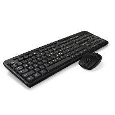Комплект клавиатура+мышь ExeGate Professional Standard Combo MK240 беспроводной, USB, 1200 DPI, чёрный