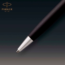 Ручка шариковая Parker Sonnet Core K529 (CW1931524) Matte Black CT M, черные чернила, подарочная коробка
