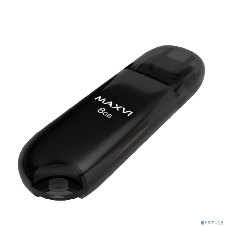 Флешка USB Maxvi P1 (FD8GBUSB20C10P1 black), 8Gb, USB 2.0, R/W 12/5, черный