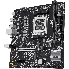 Материнская плата ASUS PRIME B850M-F, AM5, AMD B850, 2xDDR5, 4xSATA, 2xM.2 PCIe, 1xPCIe 5.0 x16, 1xPCIe 4.0 x16, 1xHDMI, 1x 1Gb LAN, 2xUSB 3.2 Gen 1, 4xUSB 2.0, 3x3.5 мм, 7.1, microATX