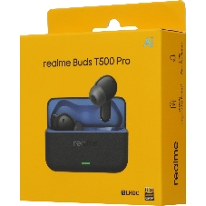 Наушники TWS Realme Buds T500 Pro серебристый, внутриканальные, Bluetooth, активное шумоподавление, до 56