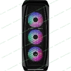 Компьютерный корпус Aerocool / Formula Aero One Frost-G-BK-v1 черный без БП ATX 4x120mm 2xUSB3.0 audio