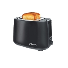Тостер Sakura SA-7612BK Elegant черный, 750 Вт, 2 слота