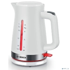 Чайник электрический Bosch TWK4M221 1.7 л, белый корпус: пластик
