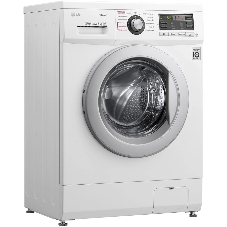 Стиральная машина LG F12M7NDS1 белый, загрузка фронтальная 6 кг, 1200 об/мин, класс A