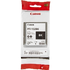 Картридж струйный Canon PFI-102Bk (0895B001) черный (130 мл.) для Canon iPF605, iPF610, iPF650, iPF655, iPF710, iPF750, iPF755, LP17, iPF510
