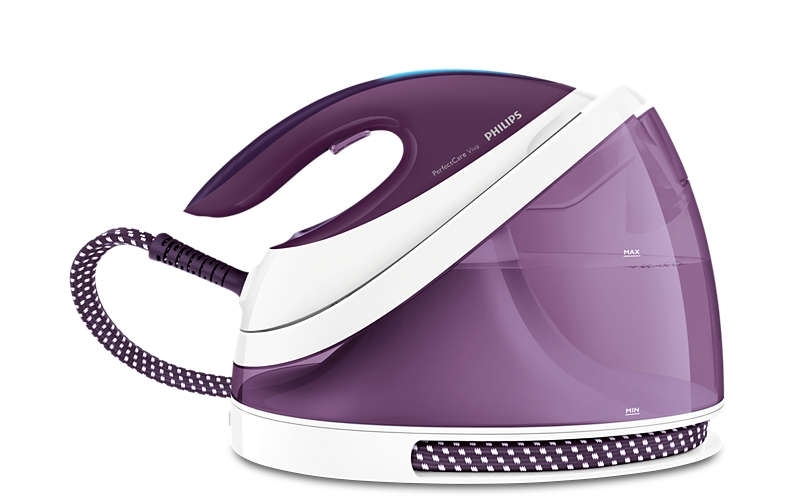 Парогенератор Philips GC7051/30 фиолетовый/белый, 2400 Вт, 120 г/мин, 230 г/мин, 2000 мл