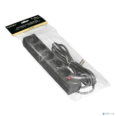 Сетевой фильтр ExeGate EX279179RUS SP-5-7B (5 розеток, 7 м, евровилка, черный)