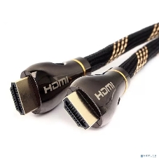 Кабель Cablexpert HDMI CCP-HDMI8К-1.5M, 19M/19M, v2.1, 8К, медь, позол.разъемы, экран, оплетка, 1.5м, черный, пакет