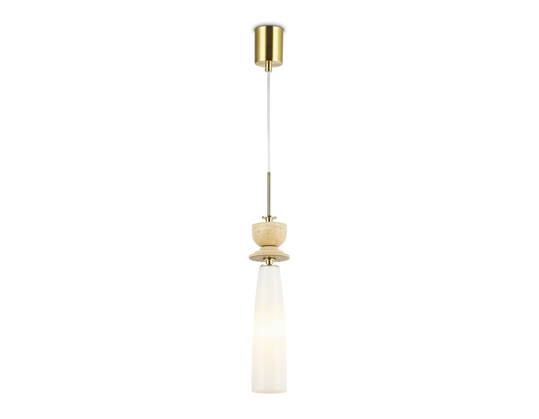 Светильник Ambrella light LH75365 GD/WH золото/белый G9 max 28W D70*1490