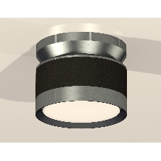 Светильник Ambrella Light XS8102070 SBK/PPH черный песок/графит полированный GX53 (N8919, C8102, N8133)