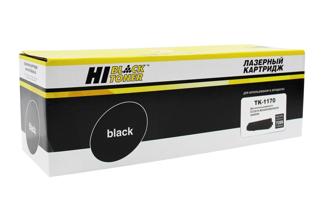Тонер-картридж Hi-Black (HB-TK-1170) для Kyocera-Mita M2040dn/M2540dn, 7,2K (с чипом)