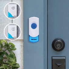 Звонок дверной беспроводной Rexant с двумя вызывными панелями кнопка IP 44 RX-5