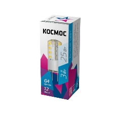 Лампа светодиодная Космос LED 3Вт 12В G4 4500К Лампа светодиодная Космос LED 3Вт 12В G4 4500К