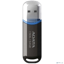 Флешка USB ADATA Classic C906 (AC906-64G-RBK), 64Gb, USB 2.0, R/W 15/5, черный/синий