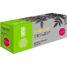 Картридж лазерный Cactus CS-TK5270Y желтый (6000 стр.) для Kyocera ECOSYS P6230cdn, M6230cidn, M6630cidn
