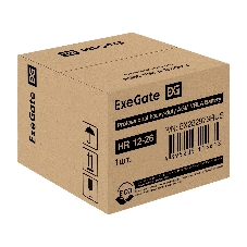 Аккумуляторная батарея ExeGate HR 12-26 (12V 26Ah, болт М5)