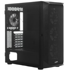 Компьютерный корпус ABR Quantum черный (1хUSB Type-C, 2хUSB 2.0, HD Audio, 4xRGb Fan, ATX, E-ATX)