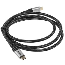Кабель USB4 TypeC(M)--TypeC(M), 5K@60Hz, 8K@30Hz 40Gbps, PD 240W, VCOM, 1.5м CU560-1.5M