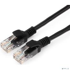 Патч-корд медный UTP Cablexpert PP10-5M/BK cat.5e, 5м, литой, многожильный, черный