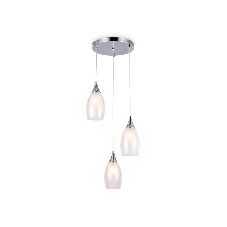 Светильник Ambrella light TR3548/3 CH/CL хром/прозрачный E14 max 40W 370*130*1000