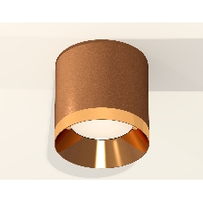 Светильник Ambrella Light XS7404010 SCF/PYG кофе песок/золото желтое полированное MR16 GU5.3 (C7404, N7034)