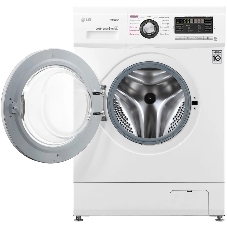Стиральная машина LG F12M7NDS1 белый, загрузка фронтальная 6 кг, 1200 об/мин, класс A