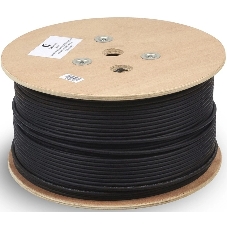 Кабель информационный Cabeus STP-4P-Cat.6a-SOLID-OUT-LSZH-UV STP-4P-CAT.6A-SOLID-OUT-LSZH-U кат.6A U/FTP LSZH универсальный 305м черный