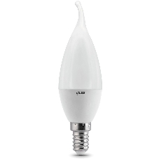 Лампа светодиодная Gauss 104101310 9.5Вт цок.: E14 свеча 220B 6500K св. свеч. бел. хол. (упак.: 10 шт)