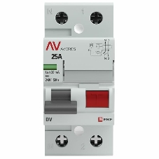 Выключатель дифференциального тока (УЗО) DV 2п 25А 30мА тип AC AVERES rccb-2-25-30-ac-av EKF