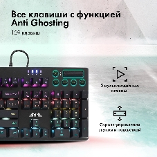 Клавиатура проводная GMNG GG-KB765XP (1901096), USB, черный