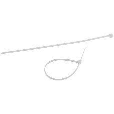 Хомут кабельный ЭРА Simple 2.5х100 NO-224-186 белый (уп. 100 шт)