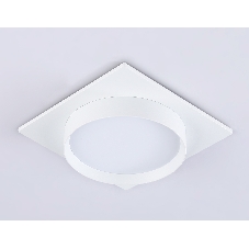 Светильник Ambrella light TN5229 WH белый GX53 110*110*35