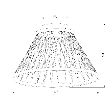 40019/1 LED / потолочный светильник / коричневый
