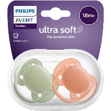 Пустышка Philips Avent ultra soft, 2 шт