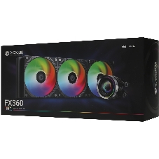 Система жидкостного охлаждения для процессора ID-COOLING FX360 INF черный 120мм алюминий+медь 2000rpm 27.2db 4-pin 350W