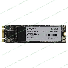 Накопитель SSD ExeGate NextPro+ UV500TS512, 512Gb, M.2 2280, SATA III, R/W 568/500
