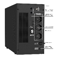 Источник бесперебойного питания (инвертор, синус, для котла) ExeGate SineTower SN-3000.LCD.AVR.3SH.1C13.RJ.USB 3000VA/2400W, чистая синусоида, LCD дисплей, AVR, 3*Schuko+1*C13, RJ45/11, USB, линейно-интерактивный, черный
