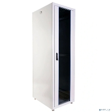 Шкаф телекоммуникационный напольный ЭКОНОМ 42U (800 × 1000) дверь стекло, дверь металл