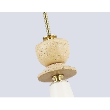 Светильник Ambrella light LH75365 GD/WH золото/белый G9 max 28W D70*1490