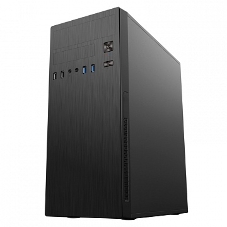 Компьютерный корпус MidiTower Powerman DA812BK черный PM-500ATX-F 2хUSB 2.0+2хUSB 3.0 Audio ATX