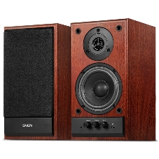 Акустическая система SVEN SPS-702 2.0 коричневый/орех 40Вт