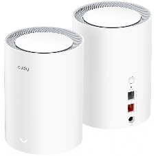 Бесшовный Mesh роутер Cudy M3000(2-PACK) AX3000 10/100/1000/2500BASE-T, белый (упак.:2шт)