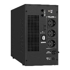 Источник бесперебойного питания (инвертор, синус, для котла) ExeGate SineTower SN-3000.LCD.AVR.3SH.1C13.RJ.USB 3000VA/2400W, чистая синусоида, LCD дисплей, AVR, 3*Schuko+1*C13, RJ45/11, USB, линейно-интерактивный, черный