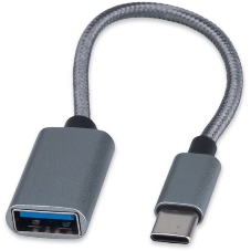 Переходник Cablexpert Переходник USB OTG, USB Type-C/USB 2.0F, пакет (A-OTG-CMAF2-01)